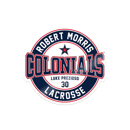 Robert Morris - NCAA Men's Lacrosse : Luke Prezioso - Sticker-0