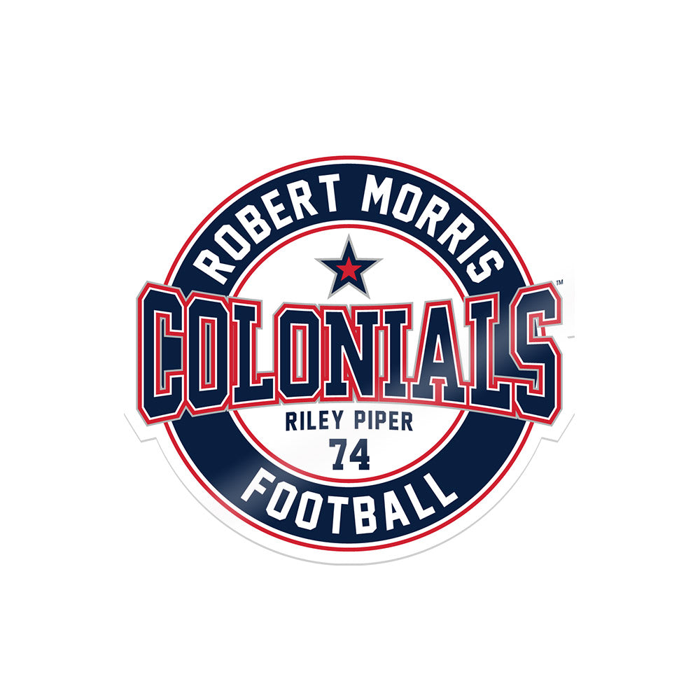 Robert Morris - NCAA Football : Riley Piper - Sticker-0