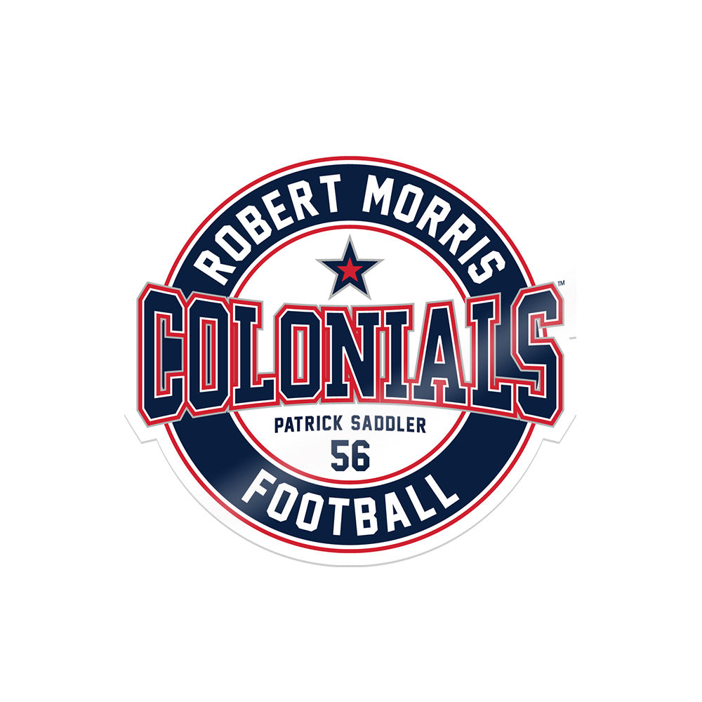 Robert Morris - NCAA Football : Patrick Saddler - Sticker-0