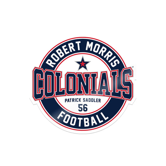 Robert Morris - NCAA Football : Patrick Saddler - Sticker-0