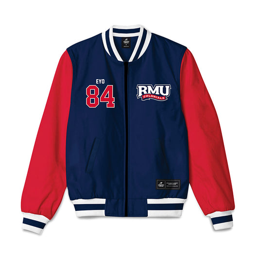 Robert Morris - NCAA Football : Domonic Eyo - Bomber Jacket-0