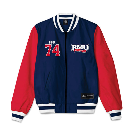 Robert Morris - NCAA Football : Riley Piper - Bomber Jacket-0