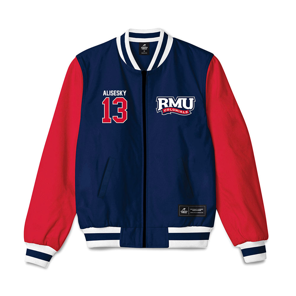 Robert Morris - NCAA Softball : Morgan Alisesky - Bomber Jacket-0