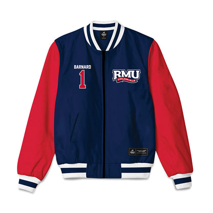 Robert Morris - NCAA Women's Volleyball : Kenlee Barnard - Bomber Jacket-0