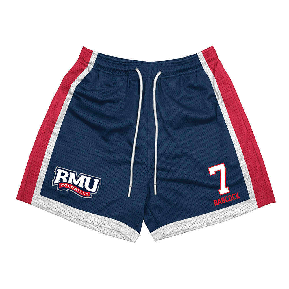 Robert Morris - NCAA Men's Ice Hockey : John Babcock - Shorts-0