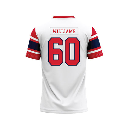 Robert Morris - NCAA Football : Jarvis Williams - White Football Jersey-1