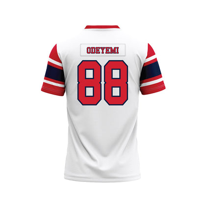 Robert Morris - NCAA Football : Michael Odeyemi - White Football Jersey-1