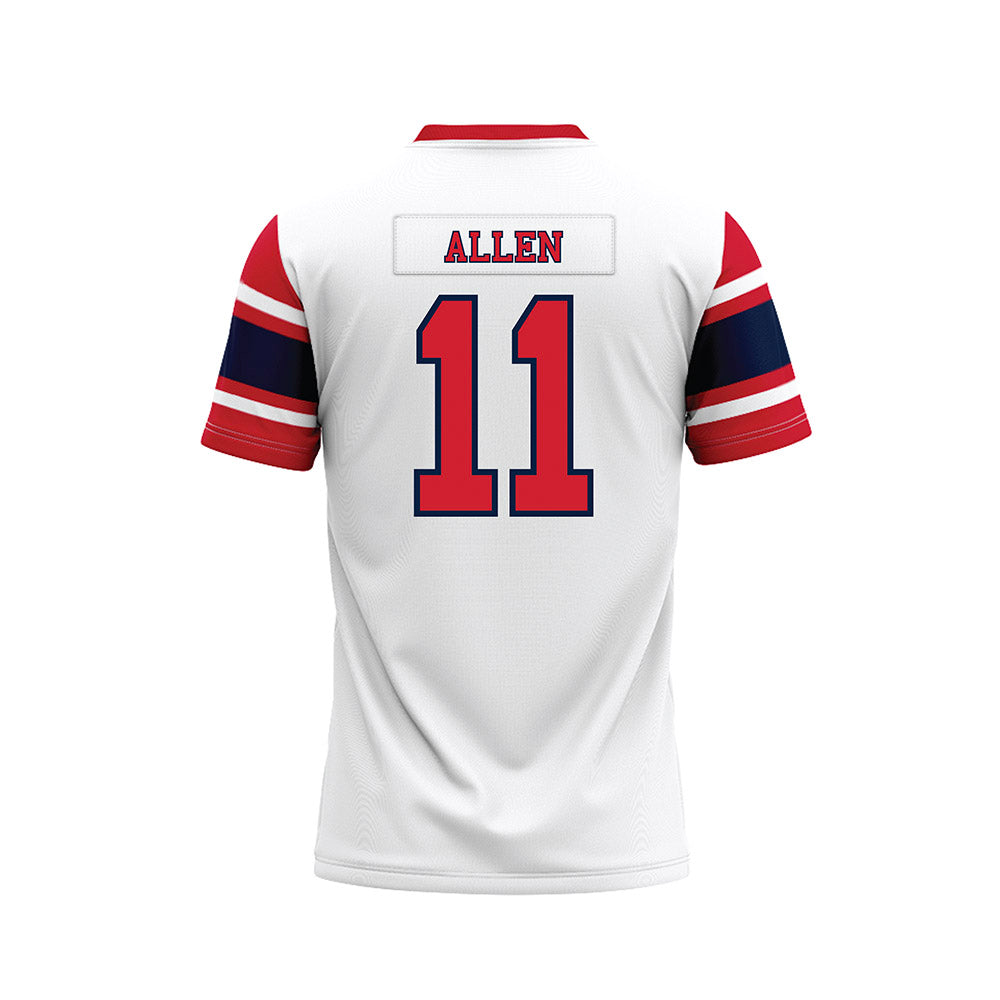 Robert Morris - NCAA Football : Blake Allen - White Football Jersey-1
