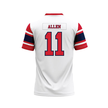 Robert Morris - NCAA Football : Blake Allen - White Football Jersey-1