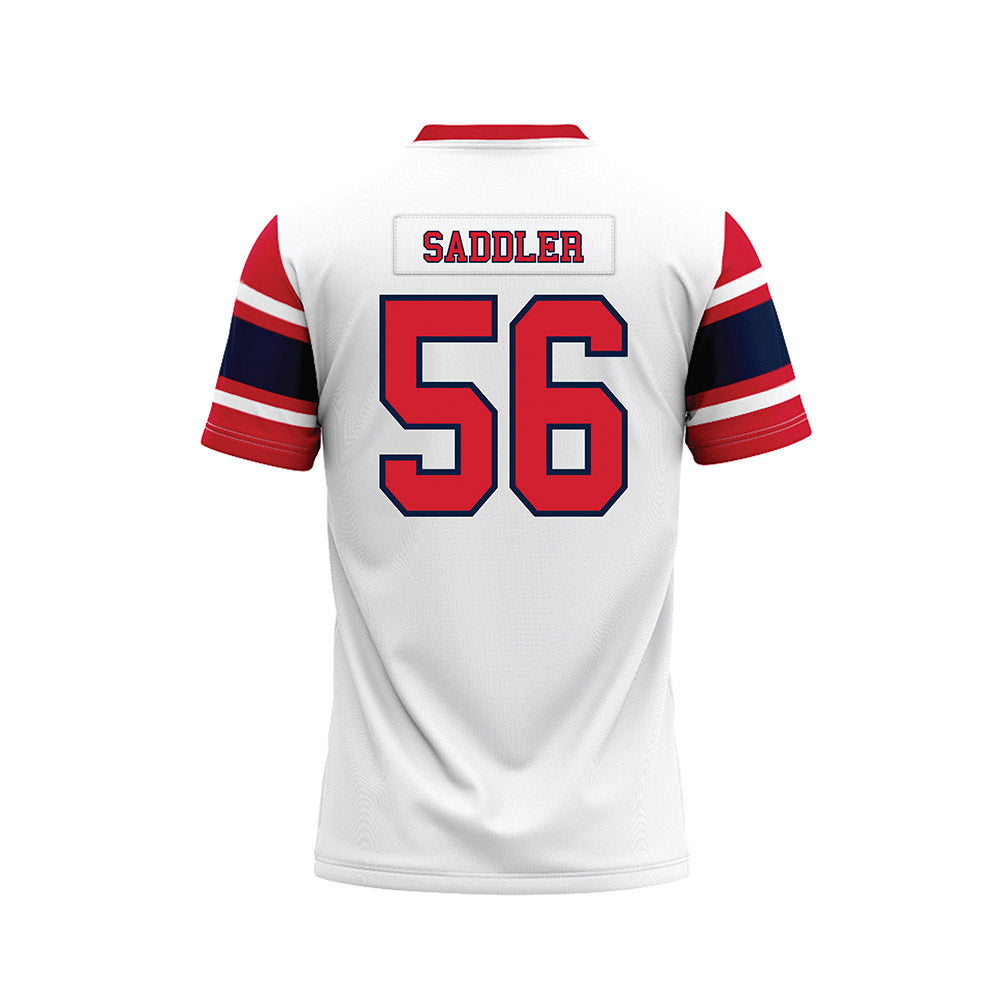 Robert Morris - NCAA Football : Patrick Saddler - White Football Jersey-1
