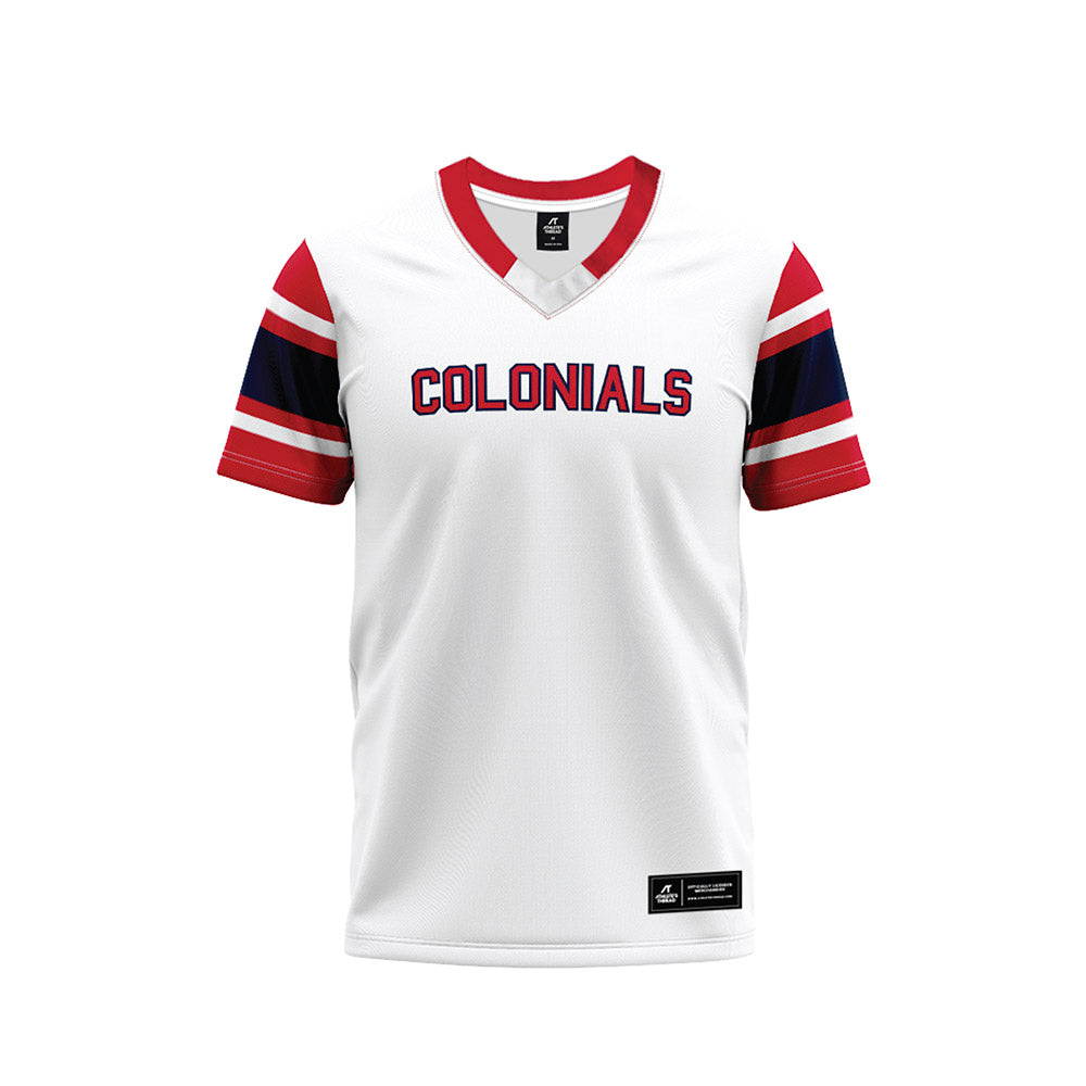 Robert Morris - NCAA Football : Myles Turner - White Football Jersey-0