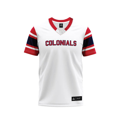 Robert Morris - NCAA Football : Myles Turner - White Football Jersey-0