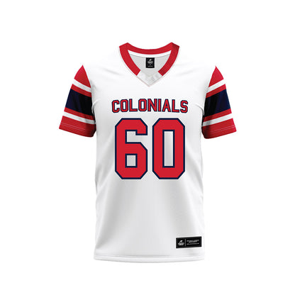Robert Morris - NCAA Football : Jarvis Williams - White Football Jersey-0