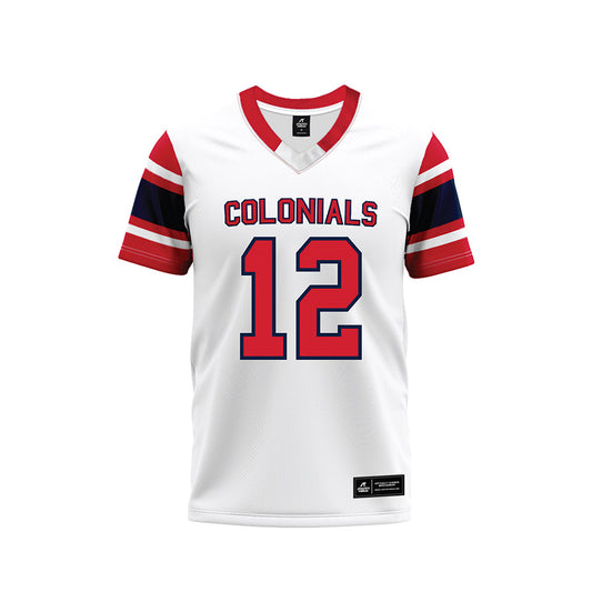 Robert Morris - NCAA Football : Chyco Williams II - White Football Jersey-0