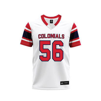 Robert Morris - NCAA Football : Patrick Saddler - White Football Jersey-0