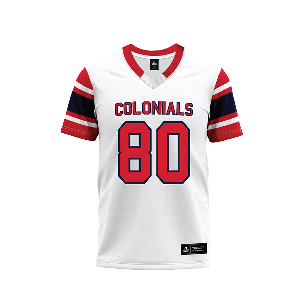 Robert Morris - NCAA Football : Tyler Borombozin - White Football Jersey-0