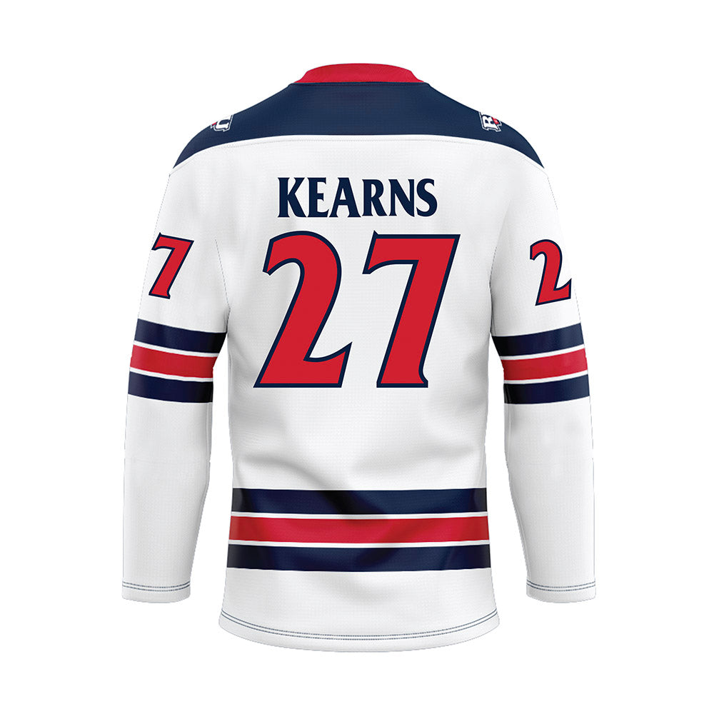 Robert Morris - NCAA Women's Ice Hockey : Mya Kearns - White Hockey Jersey-1