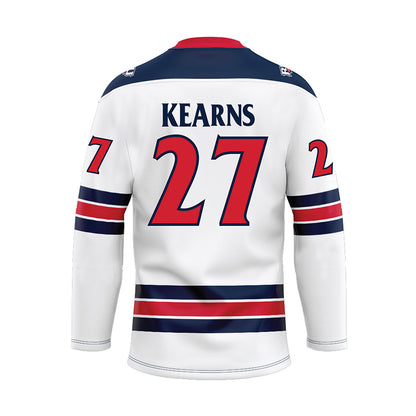 Robert Morris - NCAA Women's Ice Hockey : Mya Kearns - White Hockey Jersey-1