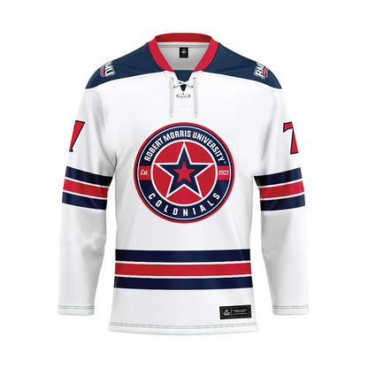 Robert Morris - NCAA Women's Ice Hockey : Rowyn Ringor - White Hockey Jersey-0