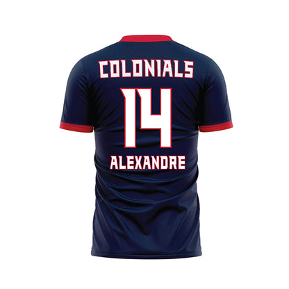Robert Morris - NCAA Men's Soccer : Chase Alexandre - Navy Soccer Jersey