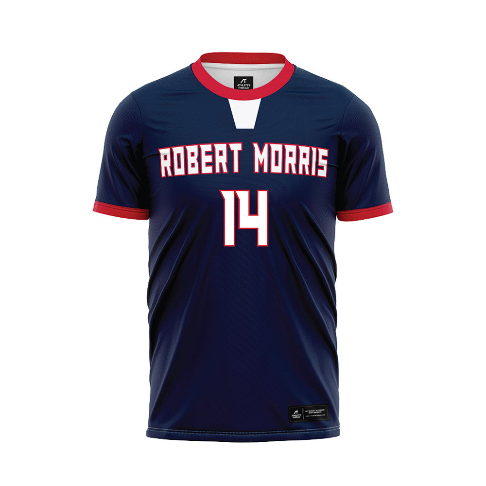 Robert Morris - NCAA Men's Soccer : Chase Alexandre - Navy Soccer Jersey