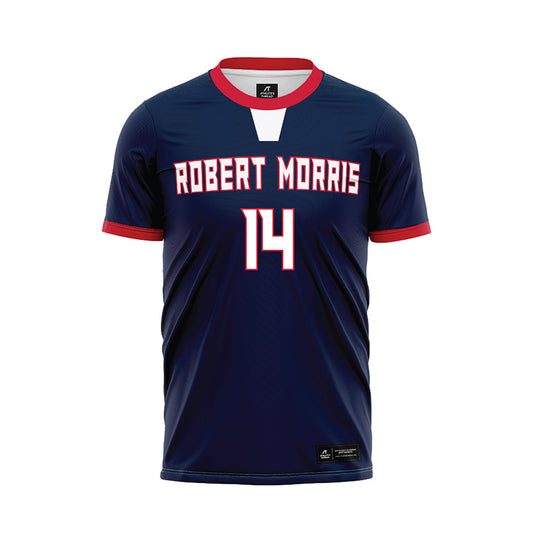 Robert Morris - NCAA Men's Soccer : Chase Alexandre - Navy Soccer Jersey