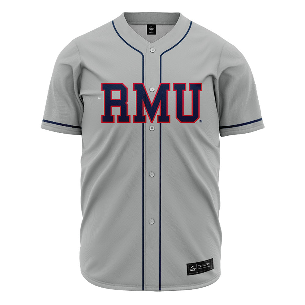 Robert Morris - NCAA Softball : Morgan Alisesky - Grey Jersey-0