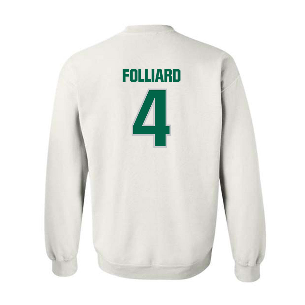 Illinois Wesleyan - NCAA Football : Connor Folliard - Classic Shersey Crewneck Sweatshirt-1