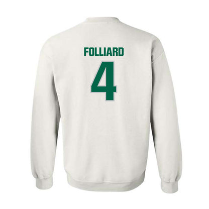 Illinois Wesleyan - NCAA Football : Connor Folliard - Classic Shersey Crewneck Sweatshirt-1