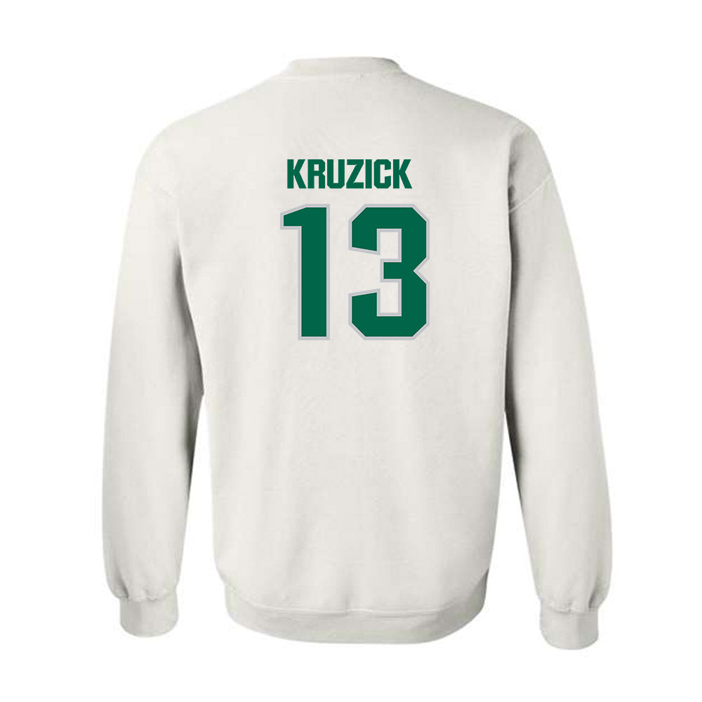 Illinois Wesleyan - NCAA Football : GB Kruzick - Classic Shersey Crewneck Sweatshirt-1