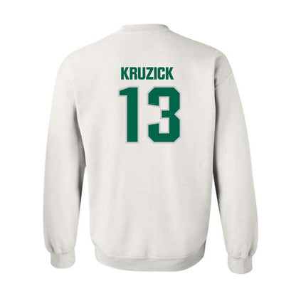 Illinois Wesleyan - NCAA Football : GB Kruzick - Classic Shersey Crewneck Sweatshirt-1