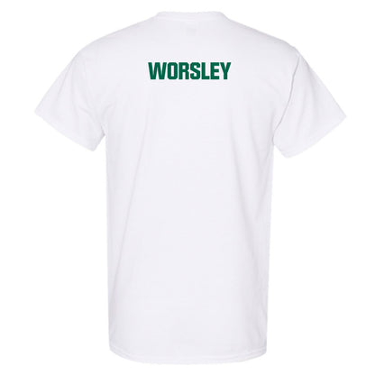 Illinois Wesleyan - NCAA Women's Swimming & Diving : Sarah Worsley - Classic Shersey T-Shirt-1