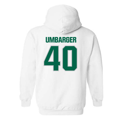 Illinois Wesleyan - NCAA Football : Ryan Umbarger - Classic Shersey Hooded Sweatshirt-1