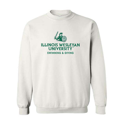 Illinois Wesleyan - NCAA Men's Swimming & Diving : Jacob Nacional - Classic Shersey Crewneck Sweatshirt-0
