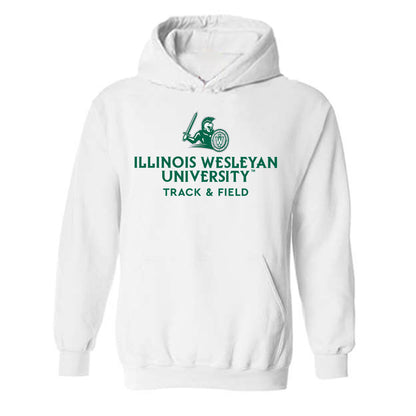 Illinois Wesleyan - NCAA Women's Track & Field : Imani Ogunribido - Classic Shersey Hooded Sweatshirt-0