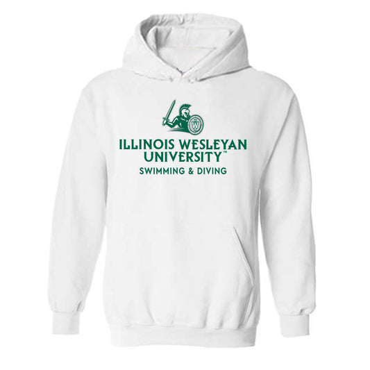 Illinois Wesleyan - NCAA Women's Swimming & Diving : Abigail Schnittker - Classic Shersey Hooded Sweatshirt-0