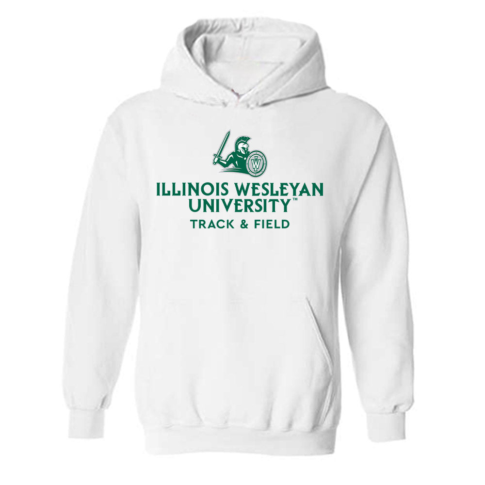 Illinois Wesleyan - NCAA Men's Track & Field : Kamden Reynolds - Classic Shersey Hooded Sweatshirt-0