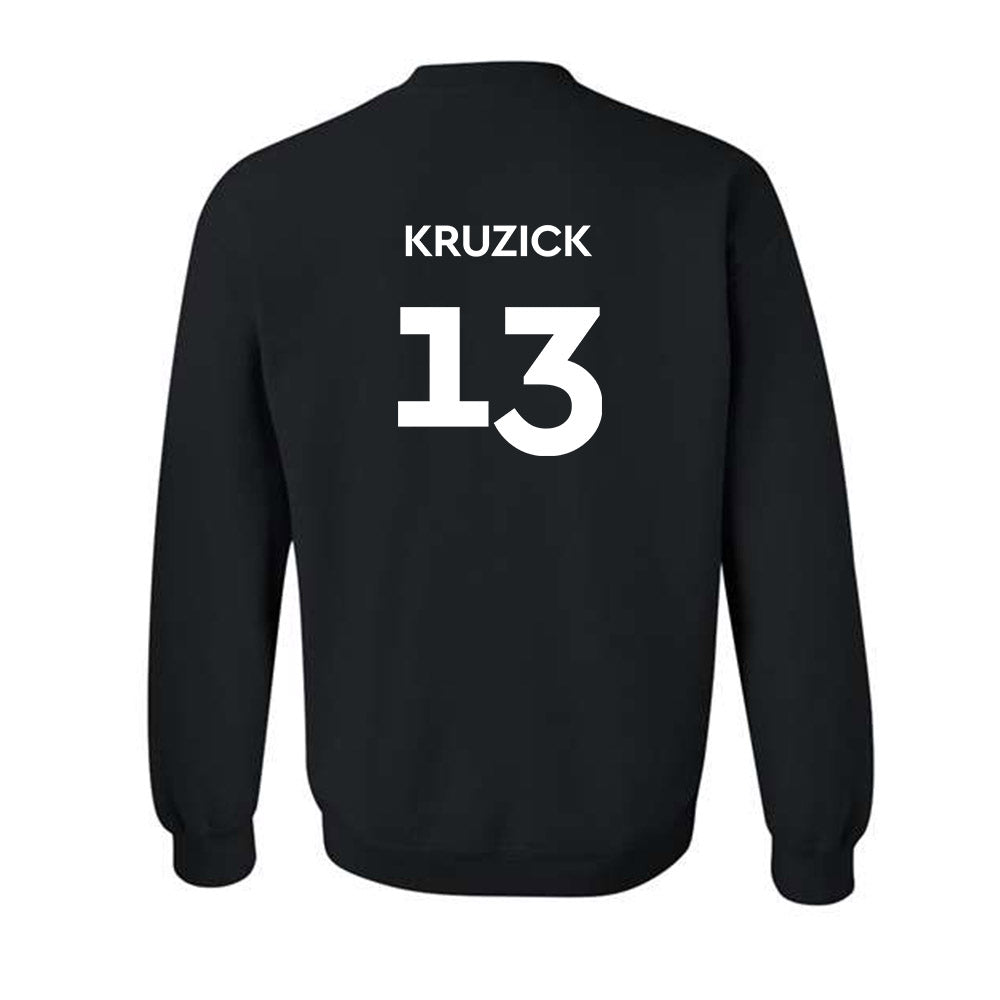 Illinois Wesleyan - NCAA Football : GB Kruzick - Classic Shersey Crewneck Sweatshirt-1