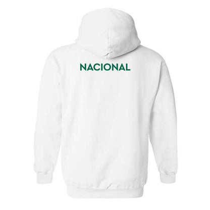 Illinois Wesleyan - NCAA Men's Swimming & Diving : Jacob Nacional - Classic Shersey Hooded Sweatshirt-1