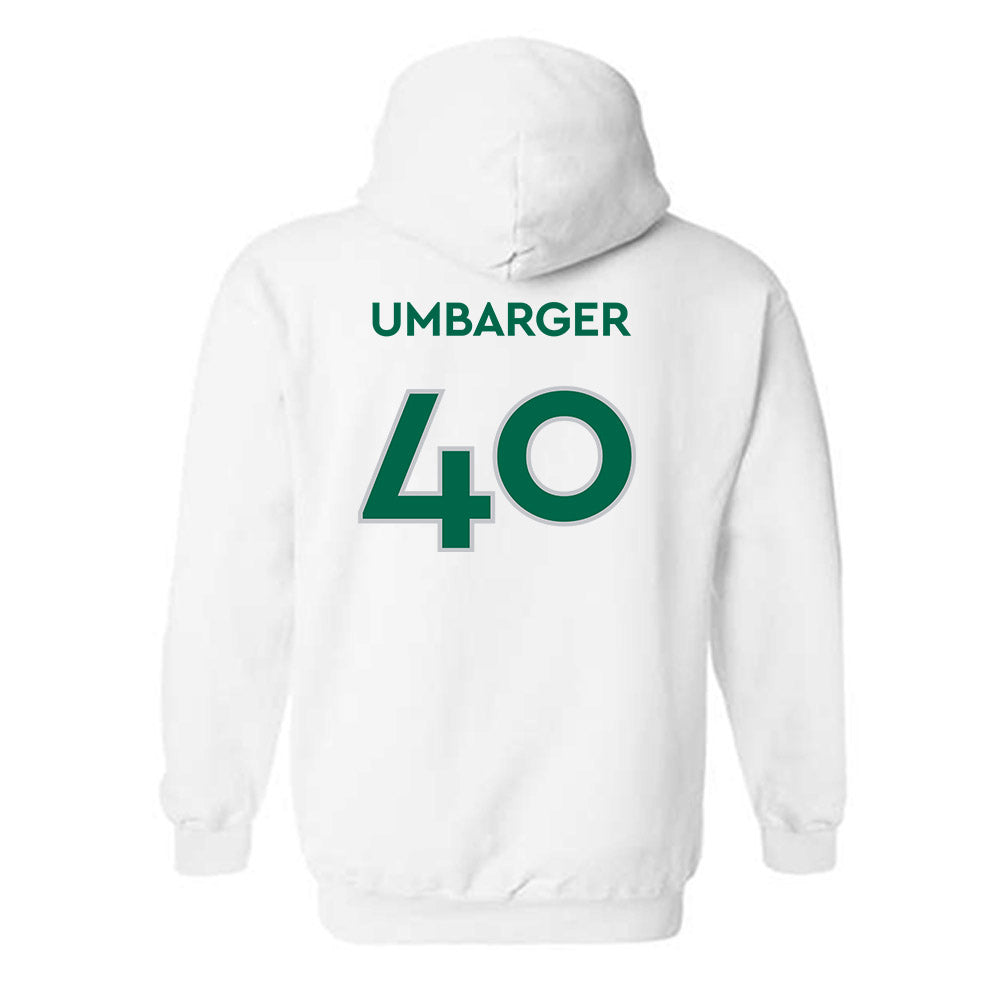 Illinois Wesleyan - NCAA Football : Ryan Umbarger - Classic Shersey Hooded Sweatshirt-1