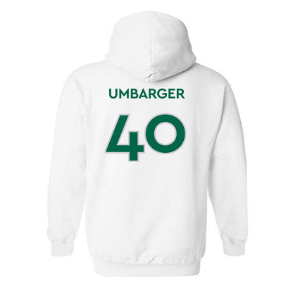 Illinois Wesleyan - NCAA Football : Ryan Umbarger - Classic Shersey Hooded Sweatshirt-1