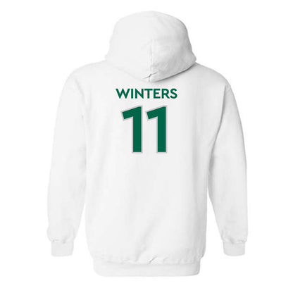 Illinois Wesleyan - NCAA Football : Deon Winters - Classic Shersey Hooded Sweatshirt-1