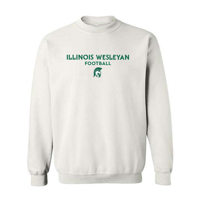 Illinois Wesleyan - NCAA Football : Demarco Hunter - Classic Shersey Crewneck Sweatshirt-0