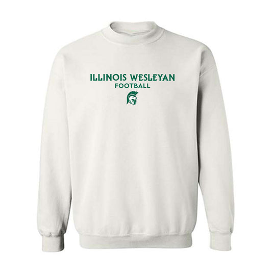 Illinois Wesleyan - NCAA Football : Connor Folliard - Classic Shersey Crewneck Sweatshirt-0