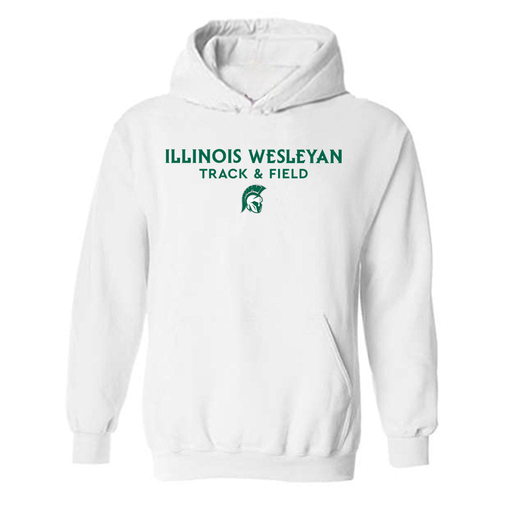 Illinois Wesleyan - NCAA Women's Track & Field : Imani Ogunribido - Classic Shersey Hooded Sweatshirt-0