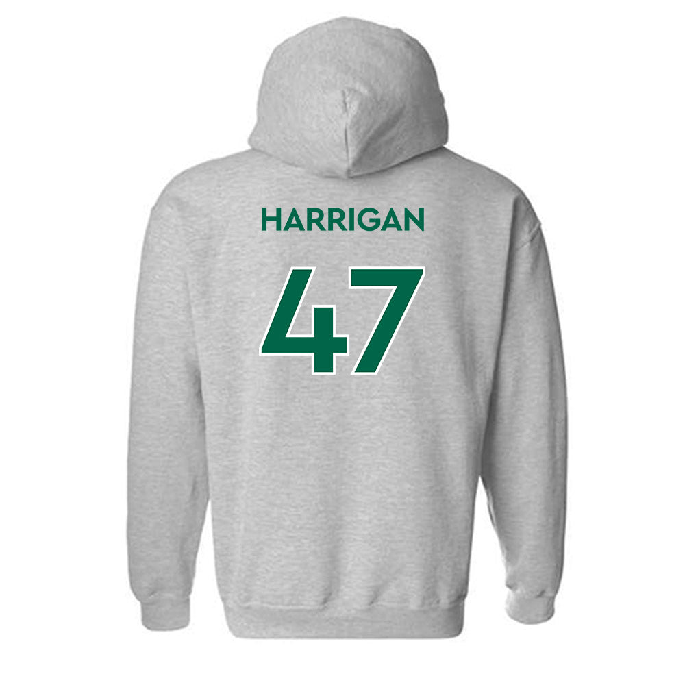 Illinois Wesleyan - NCAA Football : Luke Harrigan - Classic Shersey Hooded Sweatshirt-1