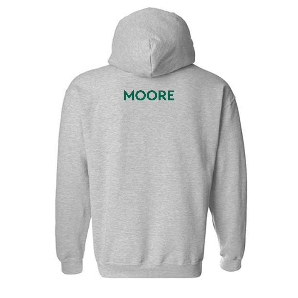 Illinois Wesleyan - NCAA Women's Track & Field : Kelsey Moore - Classic Shersey Hooded Sweatshirt-1
