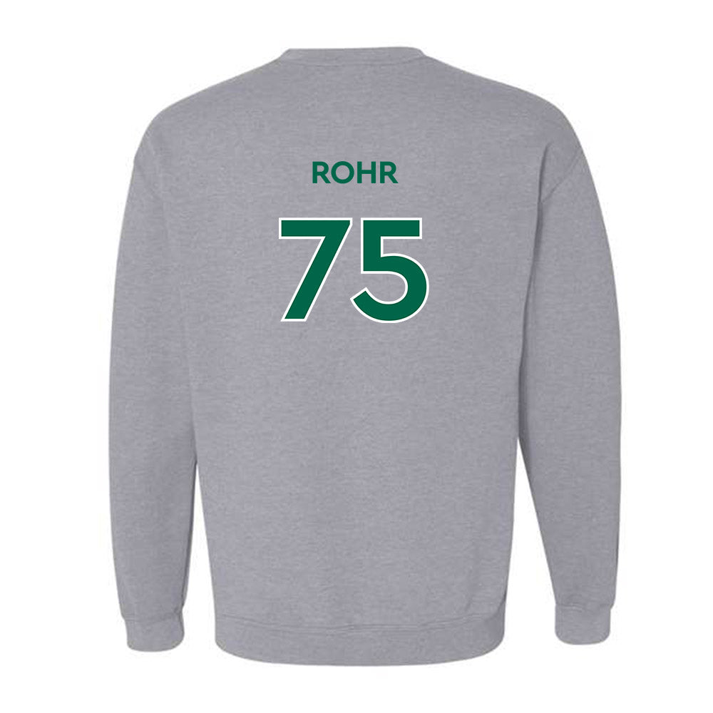 Illinois Wesleyan - NCAA Football : Max Rohr - Classic Shersey Crewneck Sweatshirt-1