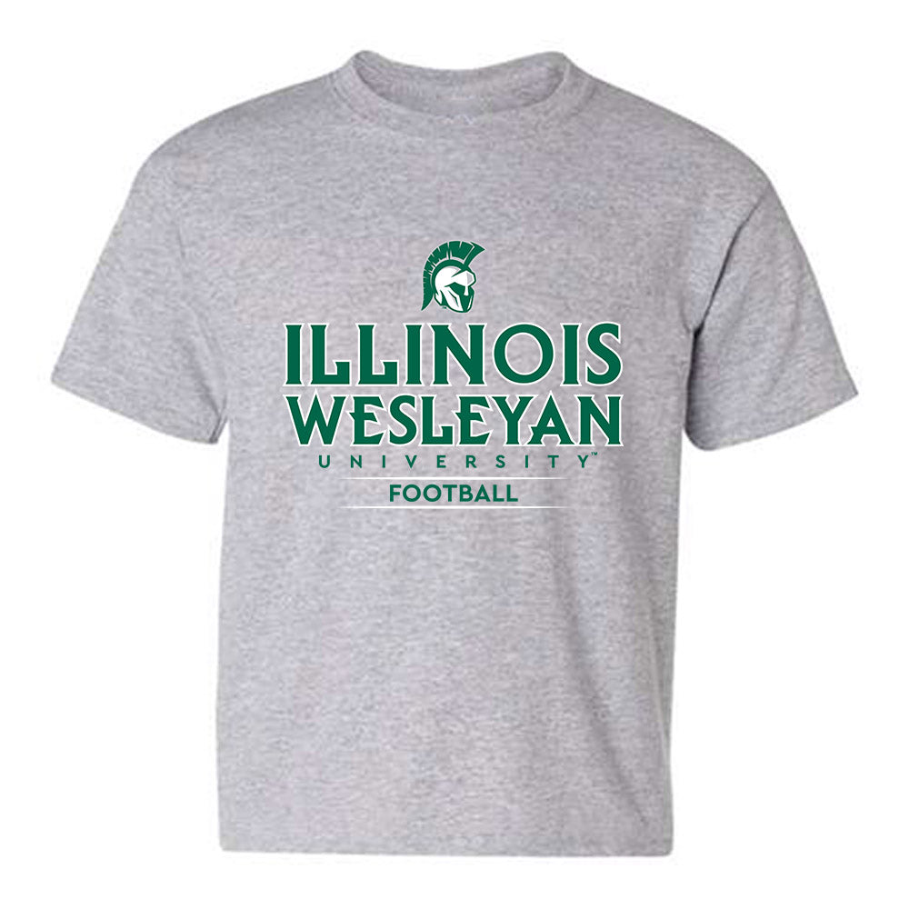 Illinois Wesleyan - NCAA Football : Demarco Hunter - Classic Shersey Youth T-Shirt-0