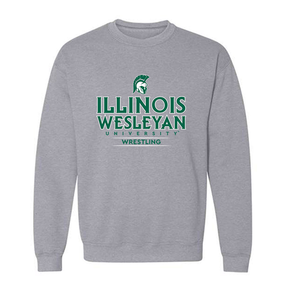 Illinois Wesleyan - NCAA Wrestling : Ameer Alamawi - Classic Shersey Crewneck Sweatshirt-0